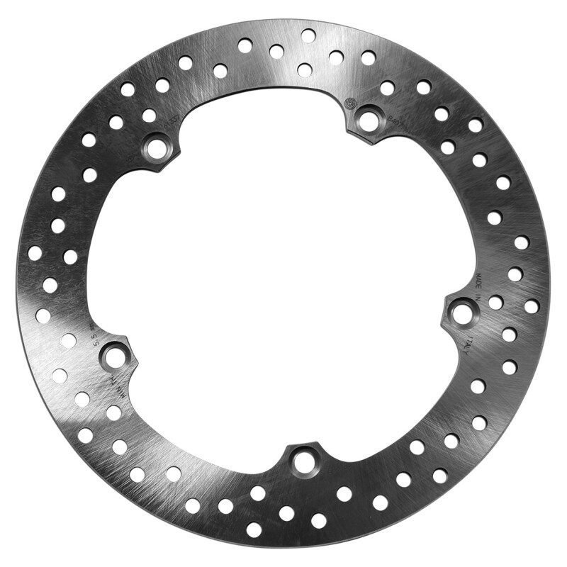 Honda VFR X Crosstourer Brake Rotor (1) - Rear - Brembo OE Powersports - Slotted - `13-`19